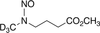 N-Nitroso-N-methyl-4-aminobutyric Acid-d3, Methyl Ester - N529052 - Toronto Research Chemicals, Inc.