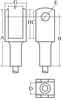 Fork Ends SFE 11 -- 1207SFE11 - Image