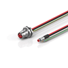 ZK7206-BO00-0xxx | B17, ECP cable, PUR, 3 G 1.5 mm² + (1 x 4 x AWG22), drag-chain suitable, key 1 (24 V DC) -  - Beckhoff Automation LLC