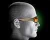 3M Fuel 11640-00000-10 Polycarbonate Standard Safety Glasses Red Mirror Lens - Metallic Sand Frame - Full Frame - 078371-62147 - 078371-62147 - R. S. Hughes Company, Inc.