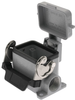 Standard, Rectangular Base with cover, Single Latch, Surface mount, size 44.27, Side PG16 cable entry - CHP-06LS - Mencom Corporation
