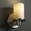 POR-8511-10-WAVE-NCKL Sconces-Single Glass - 670414 - Capital Lighting, Inc.