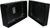 Enclosure, Wall, Aluminium, Black; Enclosure Type Bud Industries - 72Y0544 - Newark, An Avnet Company