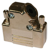 D Sub Back Shell, 45Deg, Size Db, Zinc; Product Range Norcomp - 41Y0711 - Newark, An Avnet Company