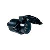 Switches & Connectors - Vehicle Connectors - Sockets & Plugs - 7-Pole Sockets & Plugs - Series: 7-Pole 24V Aluminum Sockets - 00581200 - 00581200 - Littelfuse, Inc.