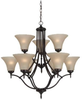 31182-710 Mid. Chandeliers-Glass Up - 361417 - Capital Lighting, Inc.