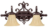 1052MBZ-268 Bathroom Fixtures-Two Lights - 730509 - Capital Lighting, Inc.