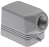 Standard, Rectangular Hood, size 44.27, 2 Pegs, Side PG16 cable entry - CHO-06L16 - Mencom Corporation