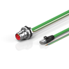 ZK7906-BN00-Axxx | ENP cable, PUR, 3 G 1.5 mm² + (1 x 4 x AWG22), drag-chain suitable, key 3 (user-defined voltage) -  - Beckhoff Automation LLC
