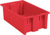Tote, Nest & Stack Tote 18 x 11 x 6, Red -- 35180RED