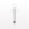 Control Syringe, Solid Ring Plunger and Grip, Rotating Male Luer Lock - C1063 - Qosina Corp.