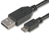Usb Cable, Type A To Micro Type B Plug; Connector To Connector Pro Signal - 84AJ0921 - Newark, An Avnet Company