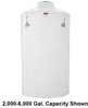 2000 Gallon Chemtainer Double Wall Tank -- TC2000DC - Image