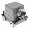 Standard, Rectangular Hood, size 77.62, Double Latch, Side PG36 cable entry - CHO-32X - Mencom Corporation