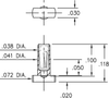 Surface Mount Receptacle -- 9930-0-15-84-21-27-10-0 - Image