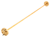 WR-5 Waveguide Section 9 Inch Straight Length with UG-387/U-Mod Round Cover Flange from 140 GHz to 220 GHz - FMW05S000-9 - Fairview Microwave Inc.