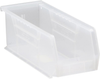 Ultra Stack & Hang Bin, Clear, 30Lb; Bin Colour Quantum Storage - 42AC5987 - Newark, An Avnet Company