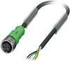 Sensor Cord, 5P, M12 Rcpt-Free End, 3M; Connector To Connector Phoenix Contact - 71Y7309 - Newark, An Avnet Company