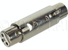 TecNec XLF-XLF XLR Female To Female Barrel - XLF-XLF - Visual Sound, Inc.