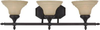 Bathroom Fixtures-Three Lights - 10554 - Light Center (The)