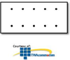 Leviton Commercial Grade Standard Size 5-Gang Blank Plate.. - S54-N - TelephoneStuff.com