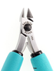 Excelta Five Star Round Diagonal Semi-Flush Steel Semi-Flush Cutting Plier 9240E - 5 in Length - Foam Cushion Grip - EXCELTA 9240E - R. S. Hughes Company, Inc.