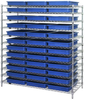 Open Wire Shelving, 12Shelves, 36Bin/blu; Shelving Unit Type Quantum Storage - 44AC8109 - Newark, An Avnet Company