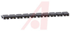 Post Shunt; 2; 3; 1000; Phosphor Bronze; Gold over Nickel; Open Top; Black - 70083057 - Allied Electronics, Inc.