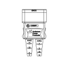 SB ® 50 Boot, no cover, Source - 3-6055P1-BK - Anderson Power Products