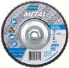 Norton Metal ZA Coarse Arbor Thread Fiberglass Flat Flap Disc - 66254472671 - Norton Abrasives