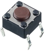 Tactile Switch, 0.05A, 12Vdc, 260Gf, Tht Rohs Compliant Apem - 74AJ0134 - Newark, An Avnet Company