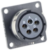 Industrial Circular, Rcpt, 5Pos, Flange; Product Range Souriau-Sunbank/eaton - 22AJ1634 - Newark, An Avnet Company