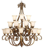 Large Chandeliers-Glass Shade - 319142 - Light Center (The)