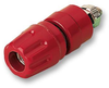 Connector, 35A, Screw, Red; Product Range Hirschmann Test And Measurement - 72C1353 - Newark, An Avnet Company
