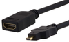 Hdmi Adapter, Type A Rcpt-D Plug, Pvc; Connector Type A L-Com - 47AC3133 - Newark, An Avnet Company