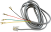 Telephone Cord Modular, 4Way 6Ft, Silver; Connector Type A Gc Electronics - 44F3924 - Newark, An Avnet Company