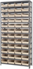 Open Shelving, 13Shelves, 48Bins, Ivory; Shelving Unit Type Quantum Storage - 44AC8975 - Newark, An Avnet Company