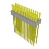 Headers, Male Pins - 612-MTMS-115-60-G-D-150-ND - DigiKey