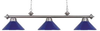 167-SN-BLUE Island/Pool Table-3 Light Bar - 406114 - Capital Lighting, Inc.