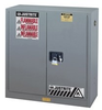 Justrite Sure-Grip EX 30 gal Gray Hazardous Material Storage Cabinet - 36 in Width - 35 in Height - Floor Standing - 697841-11367 - 697841-11367 - R. S. Hughes Company, Inc.