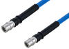 Plenum QMA Male to QMA Male Low PIM Cable 200 cm Length Using SPP-250-LLPL Coax , LF Solder - PE3C5869-200CM - Pasternack