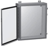 N12 Enclosure, Wall Mount. W/panel,36X36X8, Steel, Gray; Enclosure Type Hammond - 24B6156 - Newark, An Avnet Company