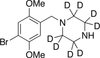 1-(4-Bromo-2,5-dimethoxybenzyl)piperazine-d8 -- B684092 - Image