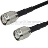 TNC Male to TNC Male Cable LMR-195 Coax in 24 Inch and RoHS Compliant - FMC0303195LF-24 - Fairview Microwave Inc.
