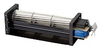 JE-060A Series 10.1 Inch (in) Length and 120 Volt (V) Rated Voltage Alternating Current (AC) Cross Flow Fan -- JE-06018A12L - Image