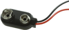 Battery Strap, 9V, Wire Lead; Battery Sizes Accepted Keystone - 59K0357 - Newark, An Avnet Company