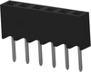 Connector, Rcpt, 6Pos, 1Row, 2Mm; Connector Systems Te Connectivity - 41AH5537 - Newark, An Avnet Company
