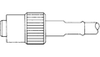RF Coaxial Panel Mount Connector - 1-330723-2 - Richardson RFPD