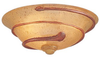 Light Kit - Serpent Bowl - Mission Amber - MC121-L - Monte Carlo Fan Company