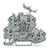 Double-deck terminal block - Through terminal block - 2000-2238 - WAGO